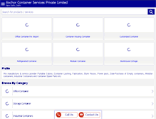Tablet Screenshot of anchorcontainer.org